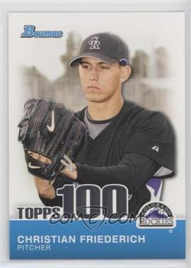 2010 Bowman - Topps 100 Prospects #TP28 - Christian Friedrich