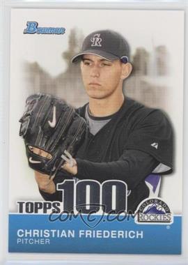 2010 Bowman - Topps 100 Prospects #TP28 - Christian Friedrich