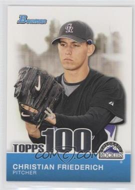 2010 Bowman - Topps 100 Prospects #TP28 - Christian Friedrich