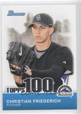 2010 Bowman - Topps 100 Prospects #TP28 - Christian Friedrich