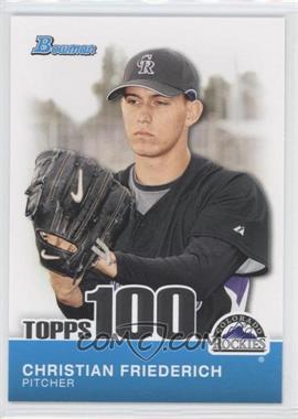 2010 Bowman - Topps 100 Prospects #TP28 - Christian Friedrich