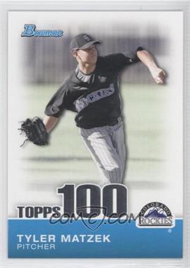2010 Bowman - Topps 100 Prospects #TP8 - Tyler Matzek