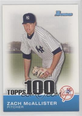 2010 Bowman - Topps 100 Prospects #TP82 - Zach McAllister [Noted]