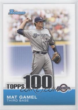 2010 Bowman - Topps 100 Prospects #TP95 - Mat Gamel