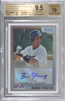 Bubba Starling [BGS 9.5 GEM MINT] #/99