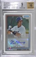 Bubba Starling [BGS 9 MINT] #/99