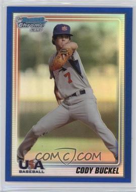 2010 Bowman Chrome - 18U USA Team - Blue Refractor #USA18-BC1 - Cody Buckel /250