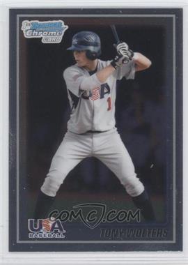 2010 Bowman Chrome - 18U USA Team #USA18-BC20 - Tony Wolters