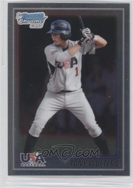 2010 Bowman Chrome - 18U USA Team #USA18-BC20 - Tony Wolters