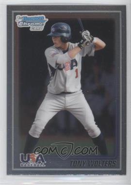 2010 Bowman Chrome - 18U USA Team #USA18-BC20 - Tony Wolters