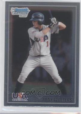 2010 Bowman Chrome - 18U USA Team #USA18-BC20 - Tony Wolters