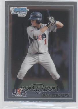 2010 Bowman Chrome - 18U USA Team #USA18-BC20 - Tony Wolters