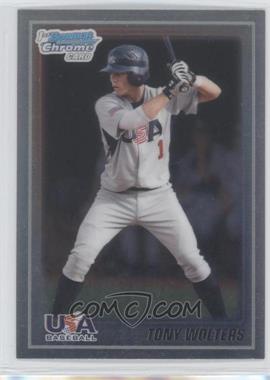 2010 Bowman Chrome - 18U USA Team #USA18-BC20 - Tony Wolters