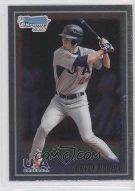 2010 Bowman Chrome - 18U USA Team #USA18-BC8 - Bryce Harper