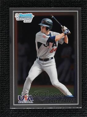 2010 Bowman Chrome - 18U USA Team #USA18-BC8 - Bryce Harper