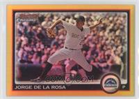 Jorge de la Rosa #/50