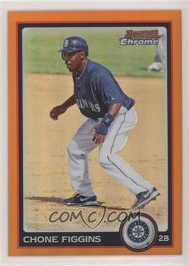 2010 Bowman Chrome - [Base] - Orange Refractor #178 - Chone Figgins /25