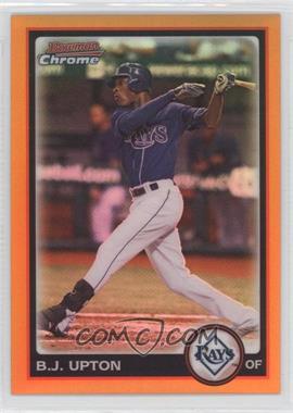 2010 Bowman Chrome - [Base] - Orange Refractor #86 - B.J. Upton /25