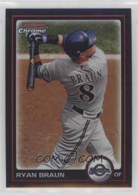 2010 Bowman Chrome - [Base] - Refractor #1 - Ryan Braun