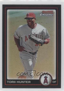 2010 Bowman Chrome - [Base] - Refractor #116 - Torii Hunter