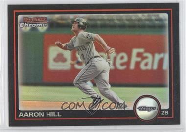 2010 Bowman Chrome - [Base] - Refractor #130 - Aaron Hill