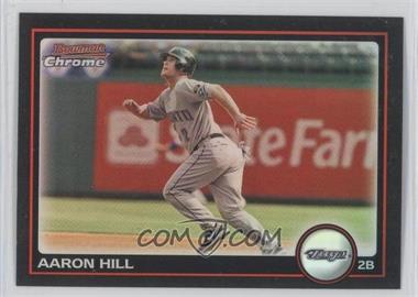 2010 Bowman Chrome - [Base] - Refractor #130 - Aaron Hill