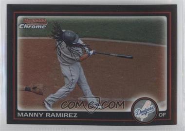 2010 Bowman Chrome - [Base] - Refractor #135 - Manny Ramirez