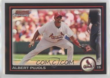 2010 Bowman Chrome - [Base] - Refractor #142 - Albert Pujols