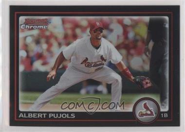 2010 Bowman Chrome - [Base] - Refractor #142 - Albert Pujols