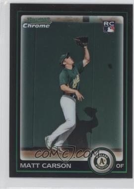 2010 Bowman Chrome - [Base] - Refractor #182 - Matt Carson