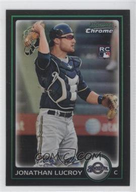 2010 Bowman Chrome - [Base] - Refractor #200 - Jonathan Lucroy