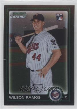 2010 Bowman Chrome - [Base] - Refractor #209 - Wilson Ramos