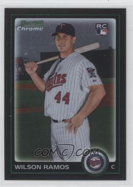 2010 Bowman Chrome - [Base] - Refractor #209 - Wilson Ramos