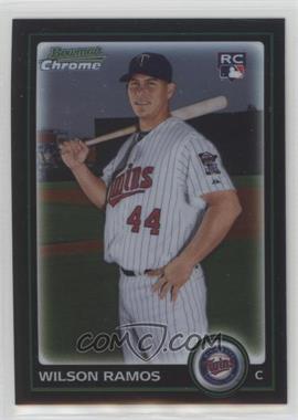 2010 Bowman Chrome - [Base] - Refractor #209 - Wilson Ramos