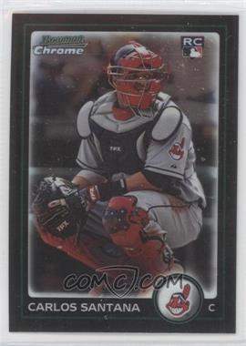 2010 Bowman Chrome - [Base] - Refractor #214 - Carlos Santana