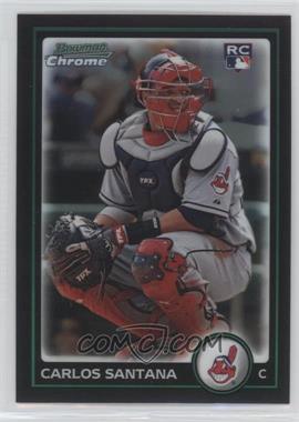 2010 Bowman Chrome - [Base] - Refractor #214 - Carlos Santana