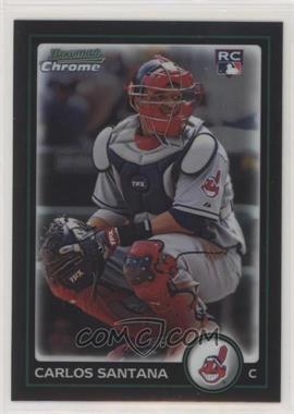 2010 Bowman Chrome - [Base] - Refractor #214 - Carlos Santana