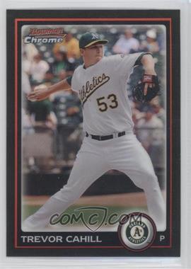 2010 Bowman Chrome - [Base] - Refractor #24 - Trevor Cahill