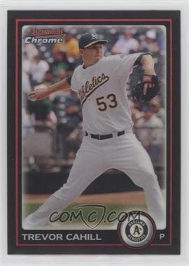 2010 Bowman Chrome - [Base] - Refractor #24 - Trevor Cahill