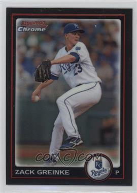 2010 Bowman Chrome - [Base] - Refractor #3 - Zack Greinke