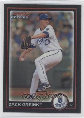 2010 Bowman Chrome - [Base] - Refractor #3 - Zack Greinke