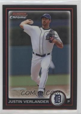 2010 Bowman Chrome - [Base] - Refractor #87 - Justin Verlander