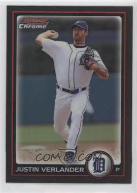 2010 Bowman Chrome - [Base] - Refractor #87 - Justin Verlander