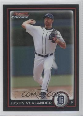 2010 Bowman Chrome - [Base] - Refractor #87 - Justin Verlander