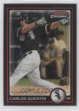 2010 Bowman Chrome - [Base] - Refractor #88 - Carlos Quentin