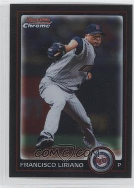 2010 Bowman Chrome - [Base] #106 - Francisco Liriano