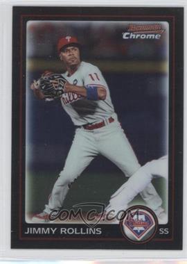 2010 Bowman Chrome - [Base] #107 - Jimmy Rollins