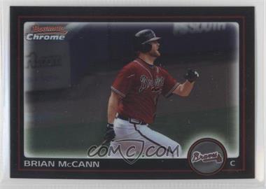 2010 Bowman Chrome - [Base] #123 - Brian McCann