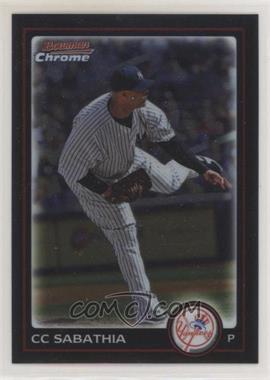 2010 Bowman Chrome - [Base] #158 - CC Sabathia [EX to NM]