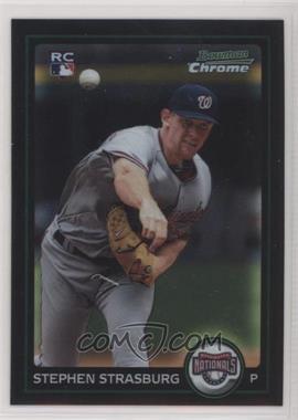 2010 Bowman Chrome - [Base] #205 - Stephen Strasburg [EX to NM]